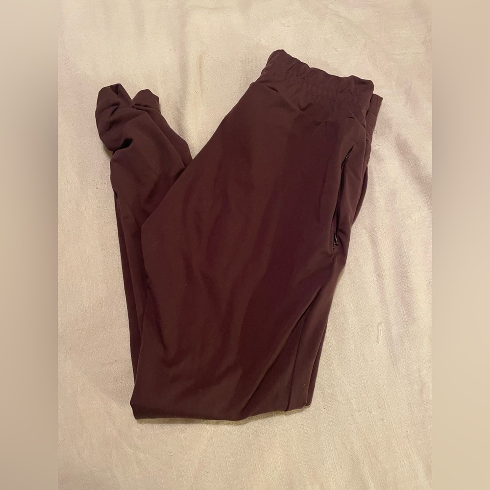 Whitney Simmons Fitted Jogger - Cherry Chocolate